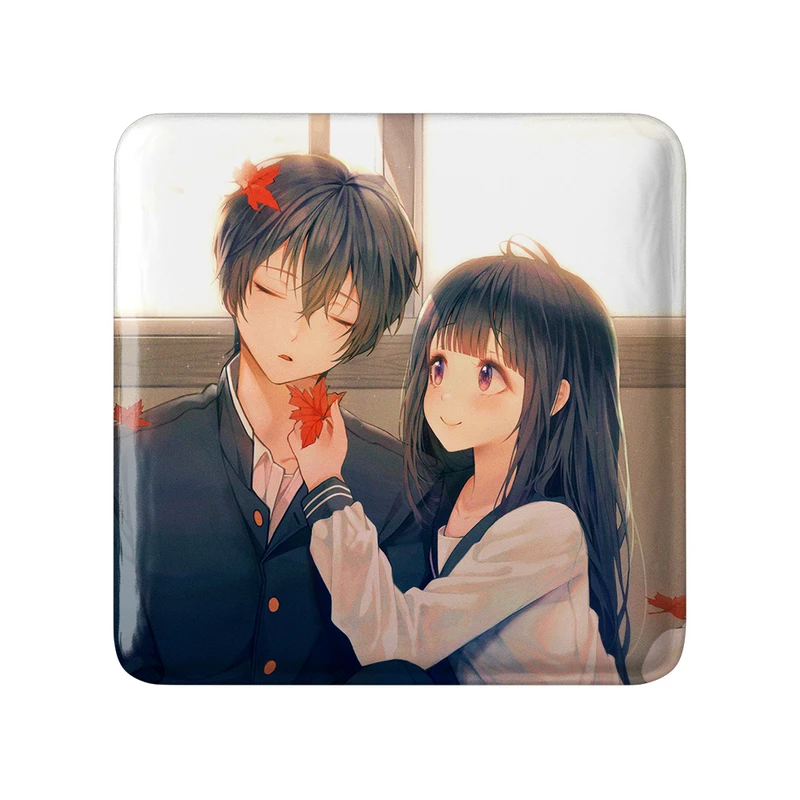 مگنت خندالو طرح چیتاندا و اورکی انیمه هیوکا Hyouka کد 17072