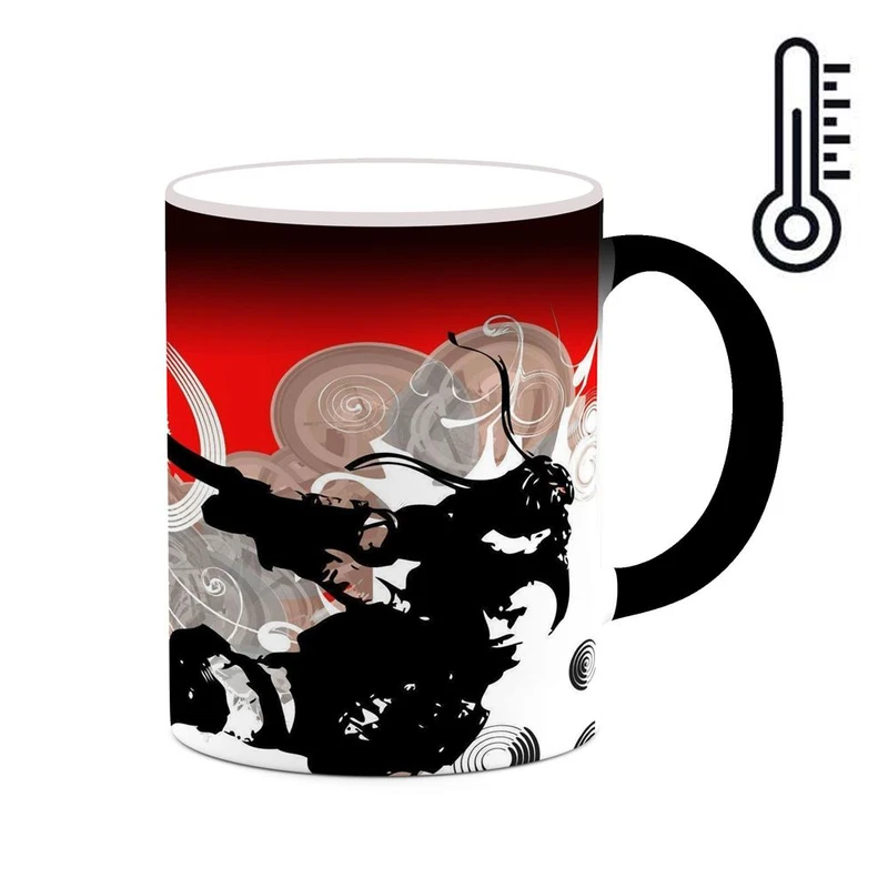 ماگ حرارتی کاکتی مدل بازی Metal Gear Solid کد mgh29524