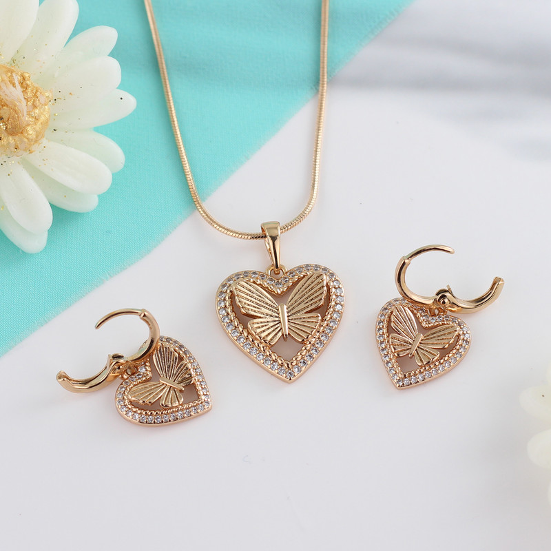 نیم ست زنانه ژوپینگ مدل قلب کد H170