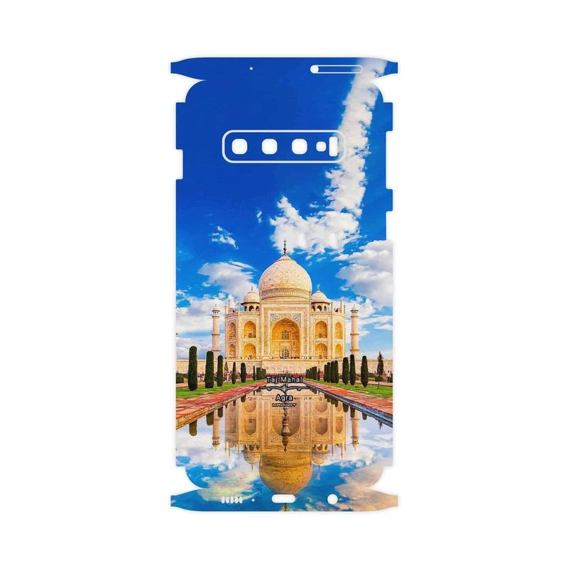 برچسب پوششی ماهوت مدل The Taj Mahal-FullSkin مناسب برای گوشی موبایل سامسونگ Galaxy S10