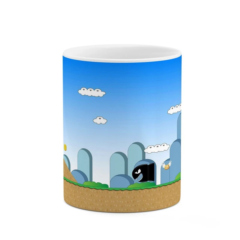 ماگ کاکتی مدل بازی سوپر ماریو Super Mario World کد mgh30667