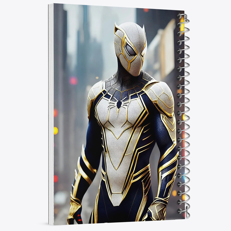 دفتر مشق 50 برگ خندالو طرح مرد عنکبوتی کد N1253