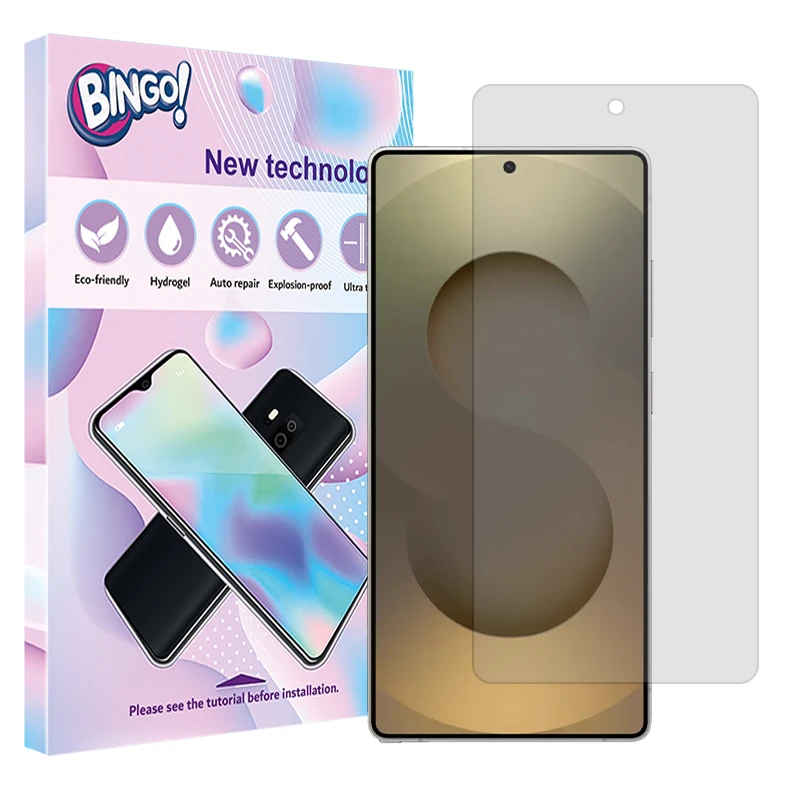 محافظ صفحه نمایش مات بینگو مدل Tough مناسب برای گوشی موبایل سامسونگ Galaxy S25 Ultra