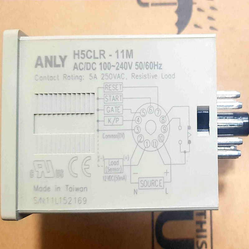 تایمر دیجیتال آنلی مدل H5CLR تایمر دیجیتال آنلی مدل H5CLR