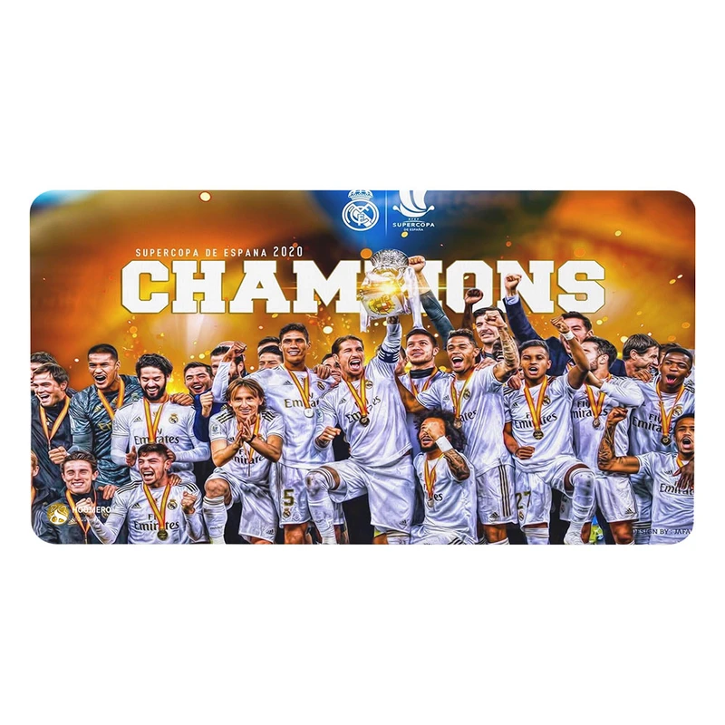 ماوس پد هومرو مدل MX903 طرح باشگاه فوتبال رئال مادرید