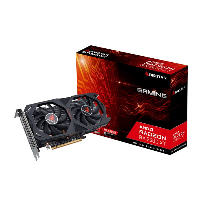 کارت گرافیک بایوستار مدل AMD Radeon RX6600XT 8GB GDDR6 2
