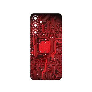 MAHOOT Red_Printed_Circuit_Board Cover Sticker for Samsung Galaxy A55