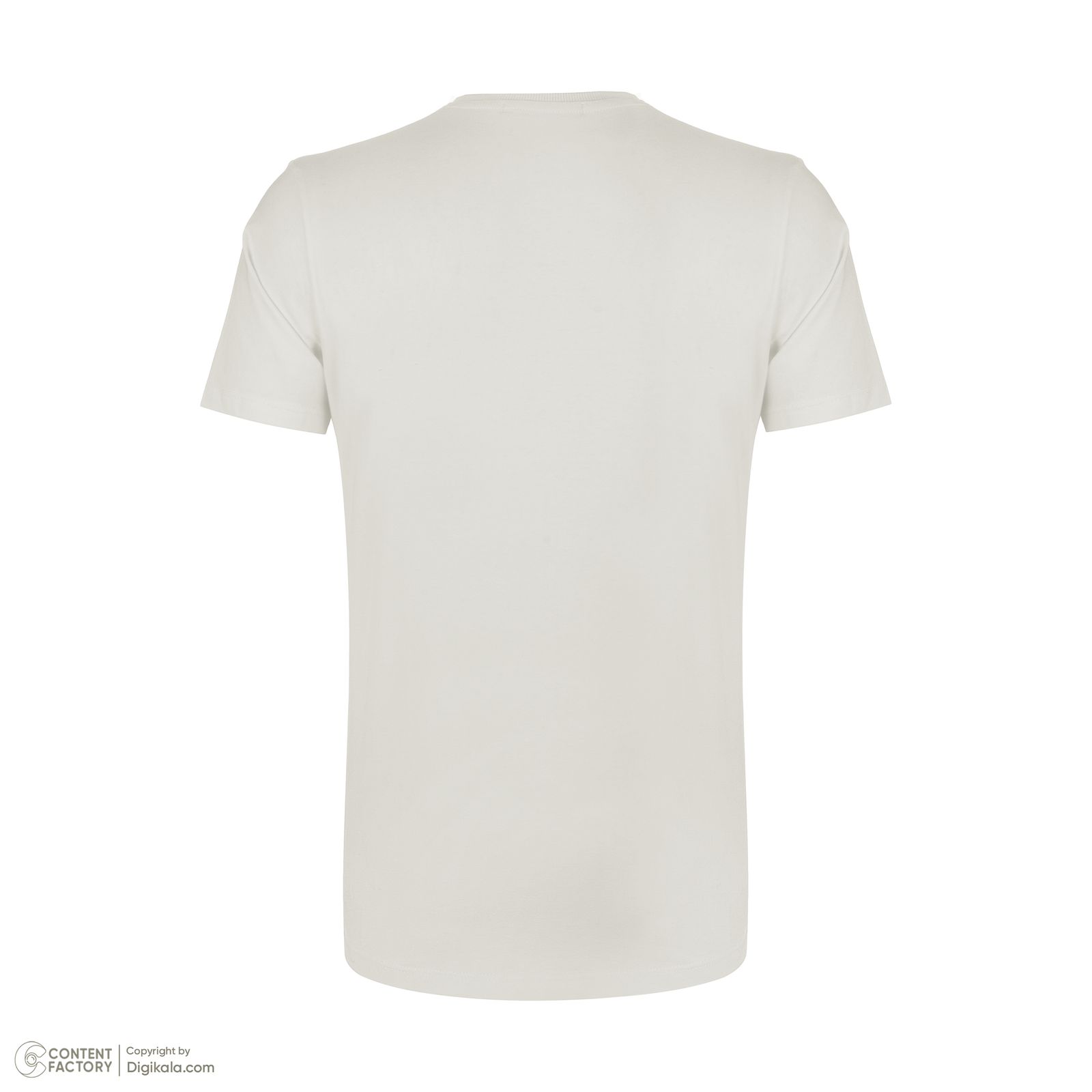 تی شرت لانگ مردانه باینت مدل 761-2 رنگ شیری -  - 3