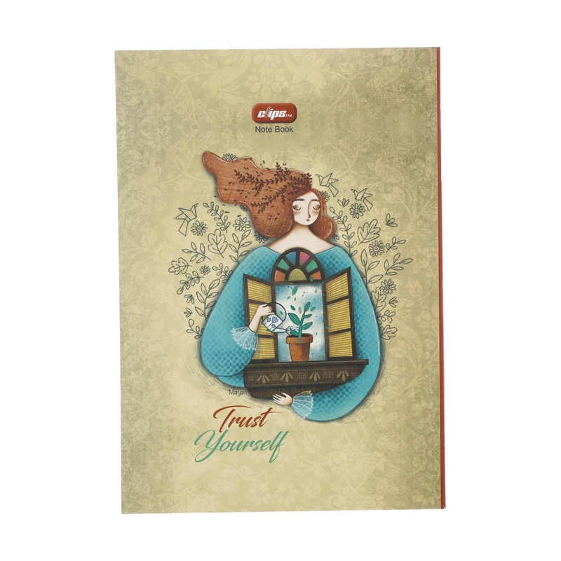 دفتر مشق 80 برگ کلیپس مدل 0391 کد 8