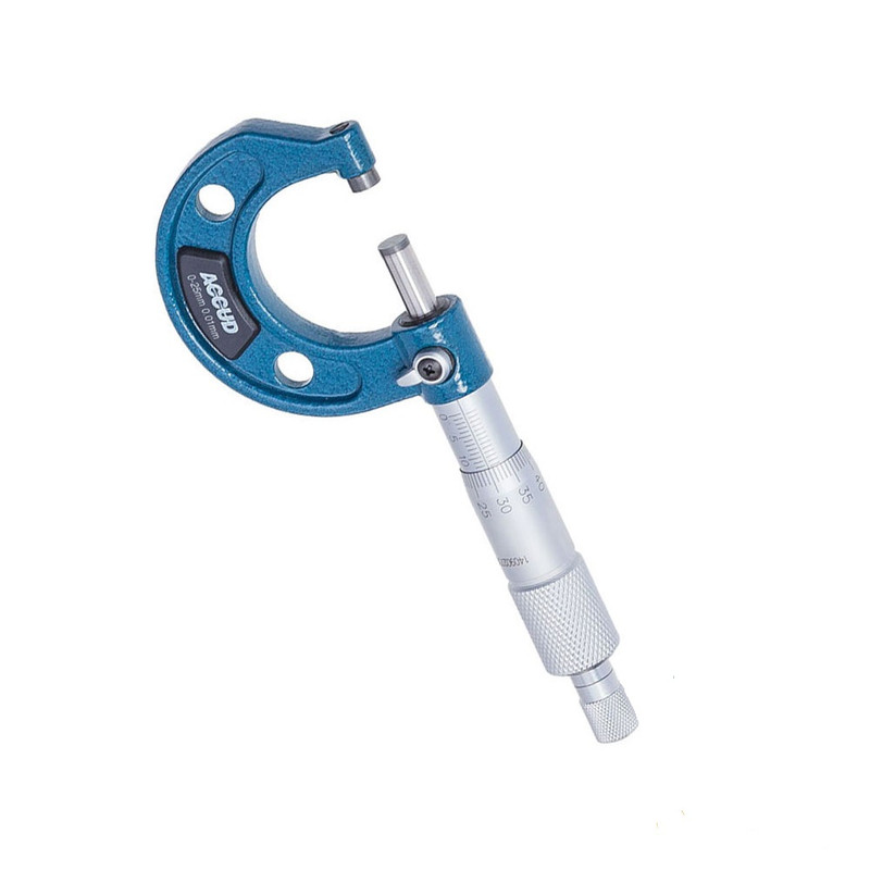 میکرومتر خارج سنج آکاد کد 02-001-321 گستره 25-0 میلی متر