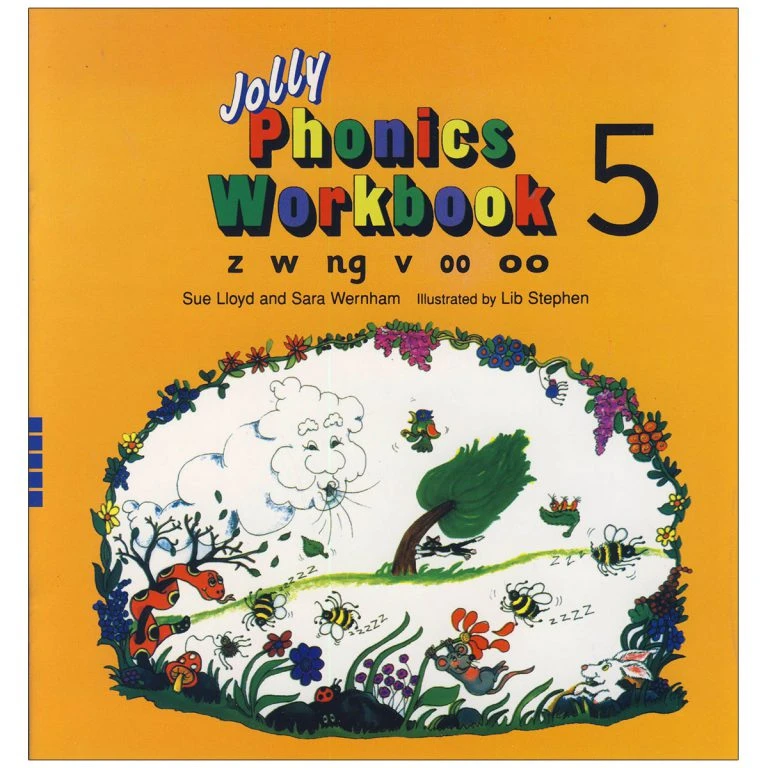 کتاب Jolly Phonics Workbook Book 5 اثر Sue Lioyd and Sara Wernham انتشارات Jolly Learning LTD