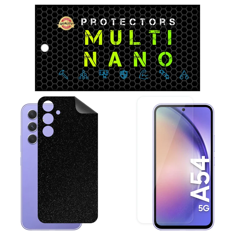 محافظ صفحه نمایش مولتی نانو مدل X-SFG مناسب برای گوشی موبایل سامسونگ Galaxy A54 به همراه برچسب پوششی
