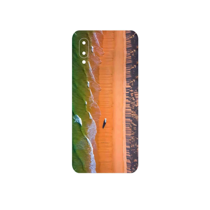 برچسب پوششی ماهوت مدل Beach and Green Sea مناسب برای گوشی موبایل سامسونگ Galaxy M02