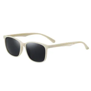 عینک آفتابی مستطیلی مدل TR3349 C185-P01 Polarized Egg Nog 