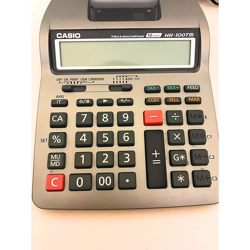 ماشین حساب کاسیو HR-100TM