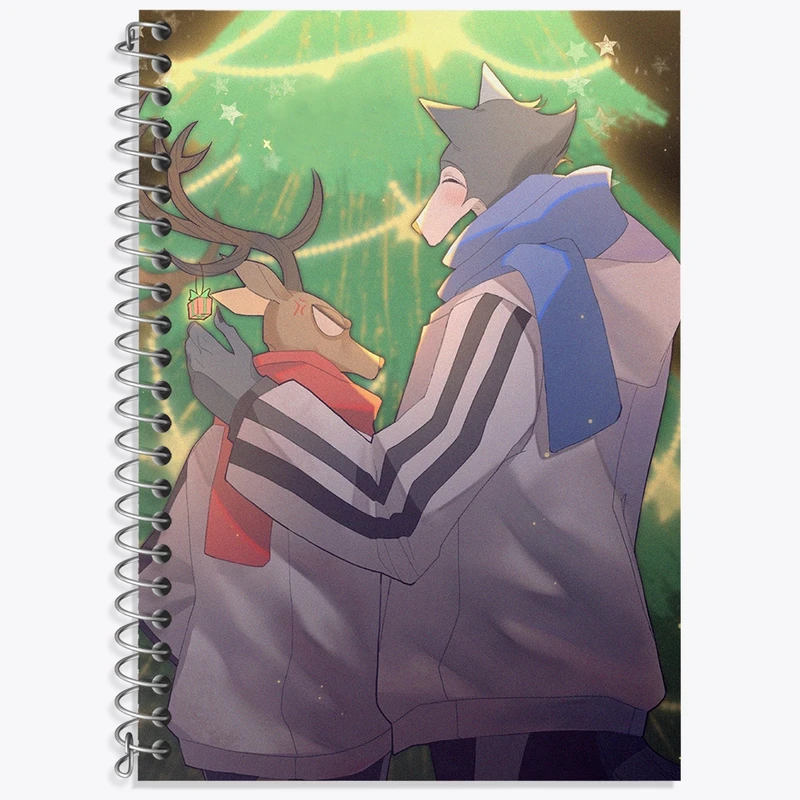 دفتر لغت 50 برگ خندالو طرح لگوشی و لوییس انیمه بیستارز کد 33441