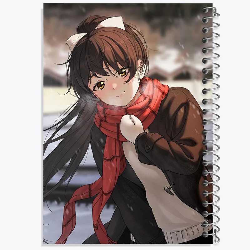 دفتر نقاشی 50 برگ خندالو مدل رن انیمه مادوکا مجیکا Madoka Magica کد 18419