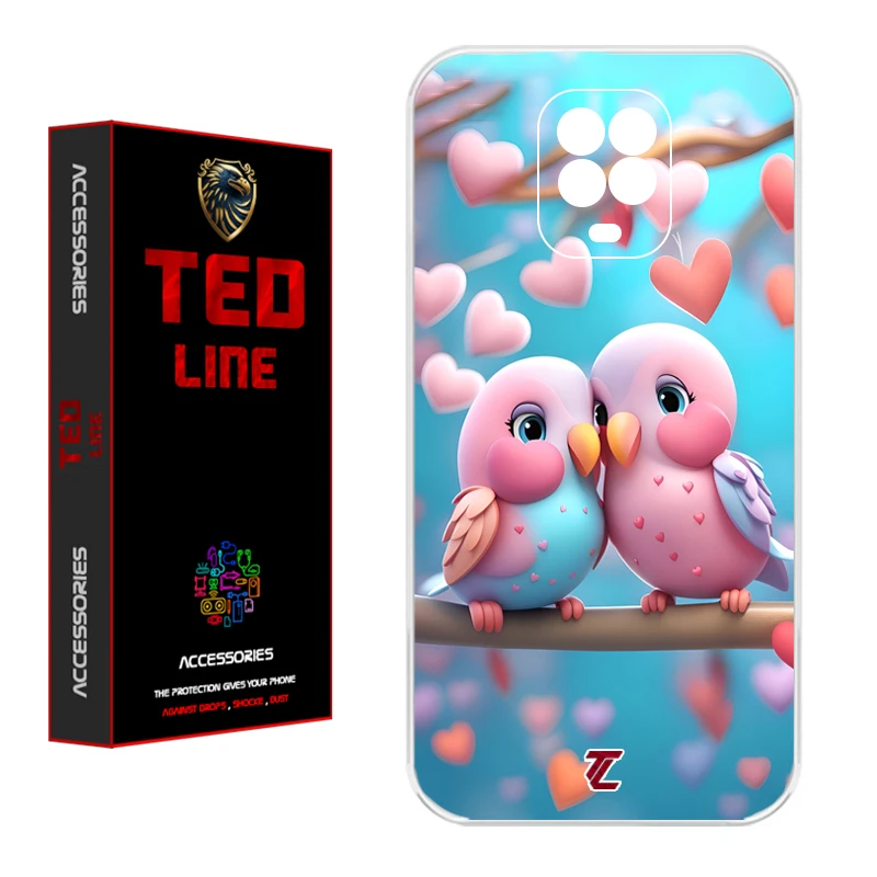 کاور تدلاین طرح پرنده کد 1176 مناسب برای گوشی موبایل شیائومی Redmi Note 9S / Note 9 Pro