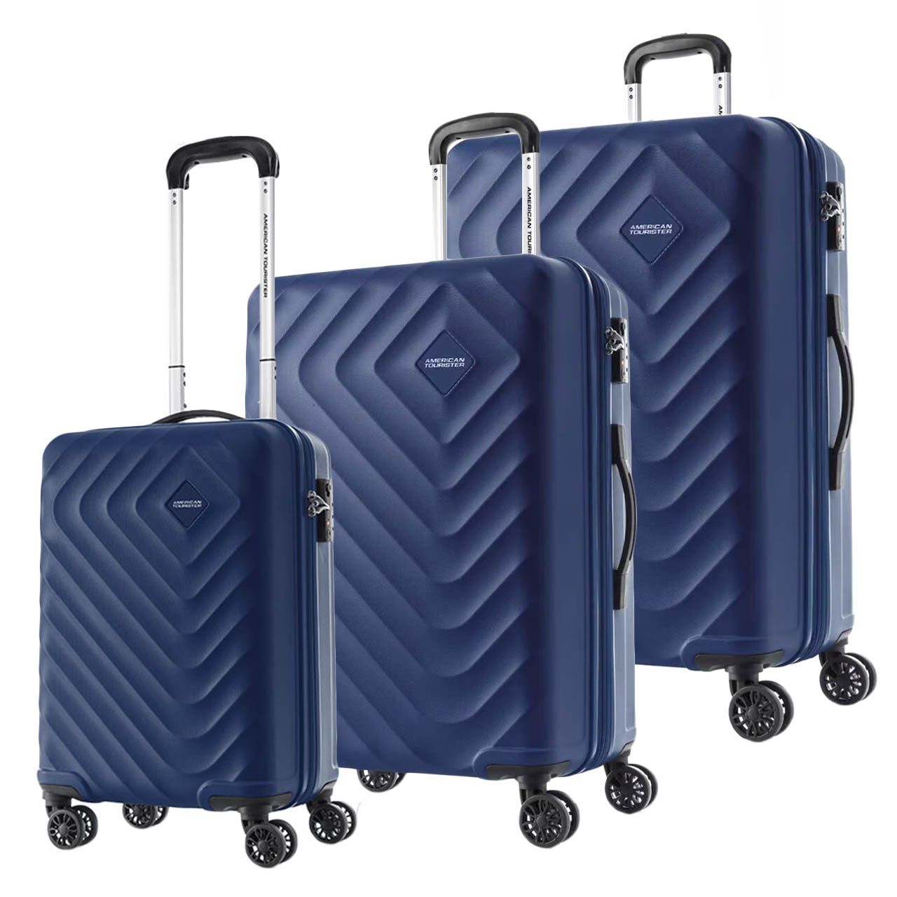 مجموعه سه عددی چمدان امریکن توریستر مدل SENNA QC5 -  - 3