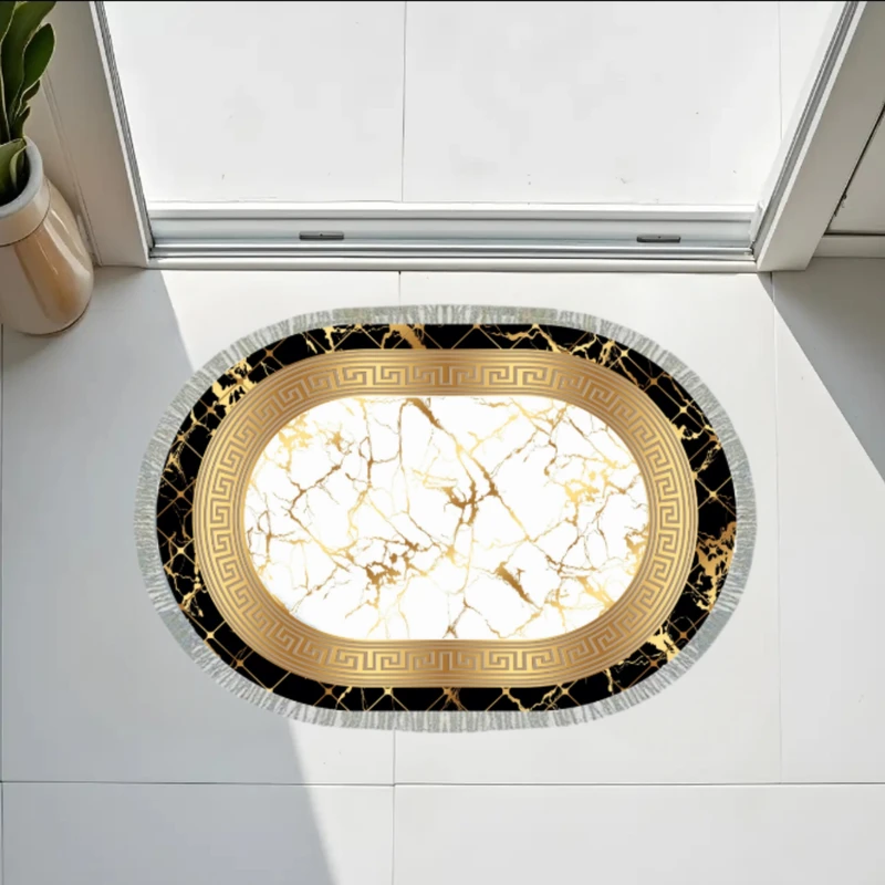 پادری مدل بیضی ترمزدار کد E55 سایز 50×80 سانتی متر مناسب فضای داخلی 