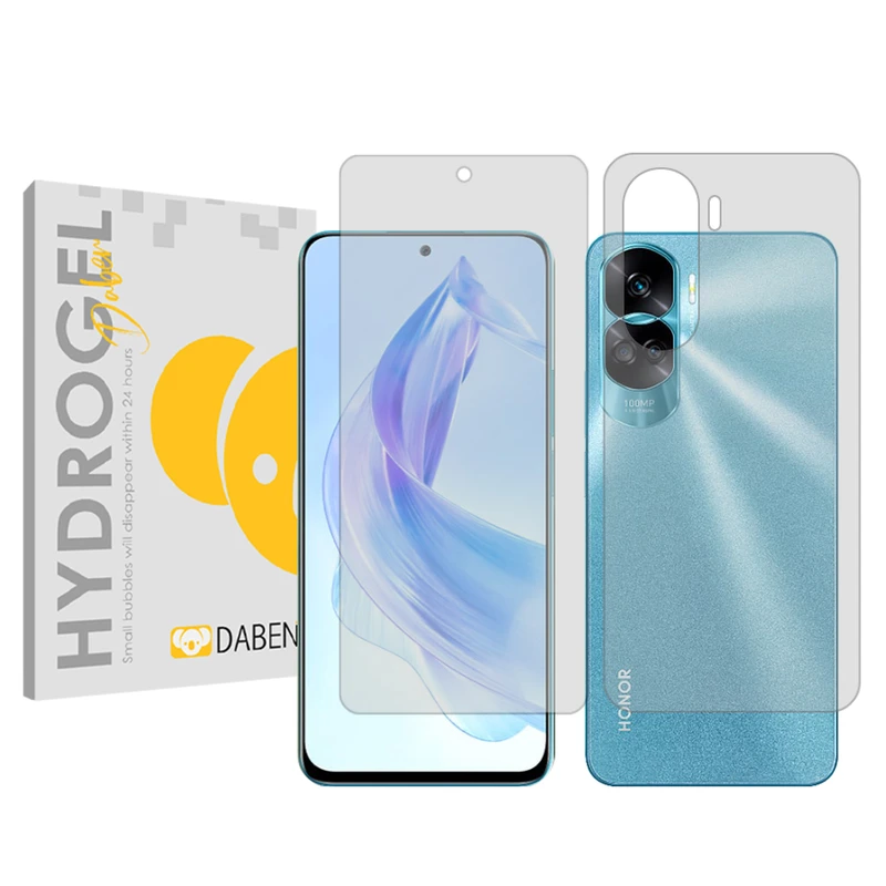 محافظ صفحه نمایش شفاف دبن مدل Tough مناسب برای گوشی موبایل آنر 90 Lite به همراه محافظ پشت گوشی