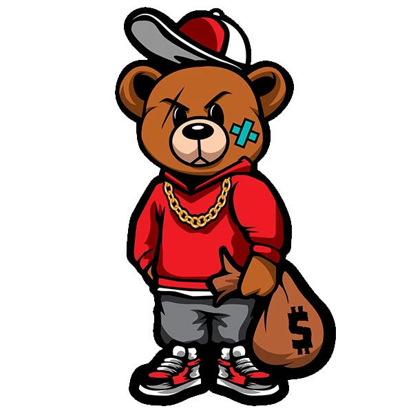 استیکر پارچه و لباس پاد آفرین طرح کارتونی کد 5029