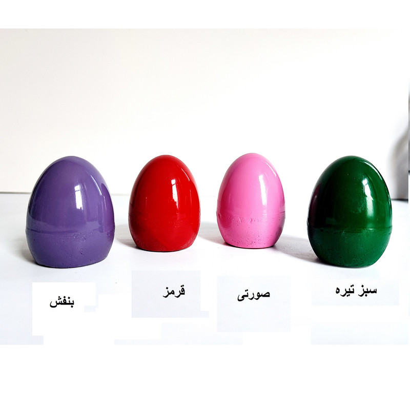 تخم مرغ تزیینی مدل هفت سین عید نوروز بسته 6 عددی