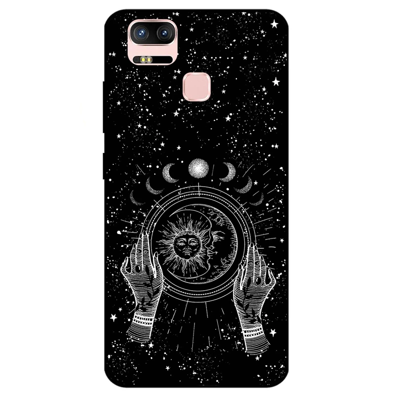 کاور مگافون طرح ماه و خورشید مدل 1892 مناسب برای گوشی موبایل ایسوس Zenfone 3 Zoom / ZE553KL