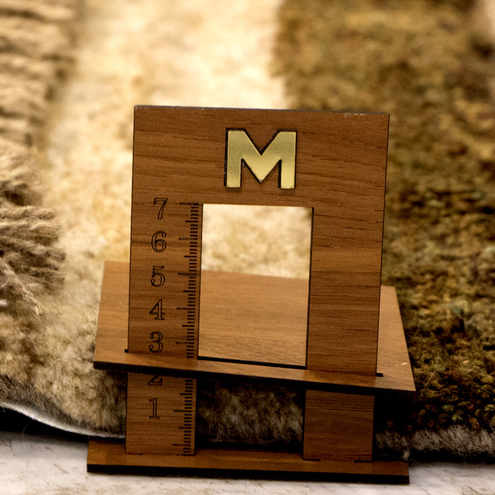 گبه دستباف یک و نیم متری فرش چمن رخ مدل مدرن کد 261344