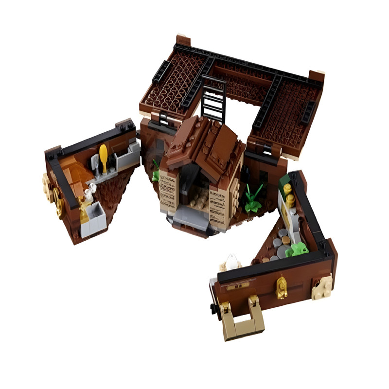 ساختنی 718 قطعه بلا مدل چمدان جادویی هری پاتر طرح Justice Magician کد 11009