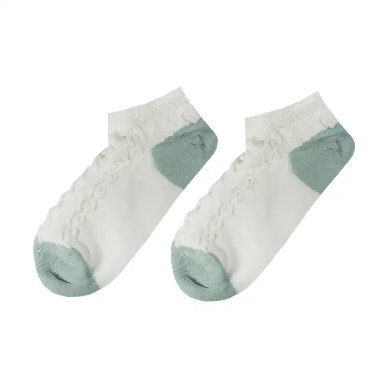 جوراب ساق کوتاه دخترانه کد 150009