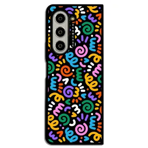 AKAM AMC-WSGZFOLD5-DOODLE13 Cover For Samsung Galaxy Z Fold 5