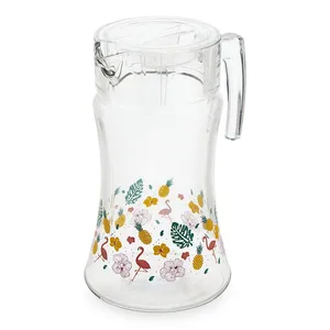 پارچ پاشاباغچه مدل Aloha فلامینگو آزور کد 43018