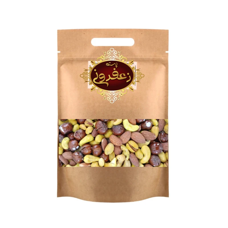 آجیل چهار مغز زعفرانی - 1000 گرم
