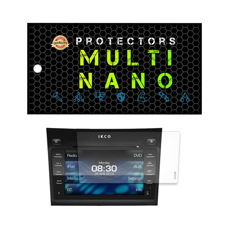 محافظ صفحه نمایش آنتی رفلکس مانیتور خودرو مولتی نانو مدل X-S1M مناسب برای دنا