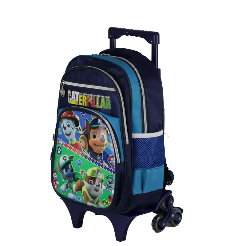 کوله پشتی چرخ دار  طرح سگهای نگهبان کد 5289