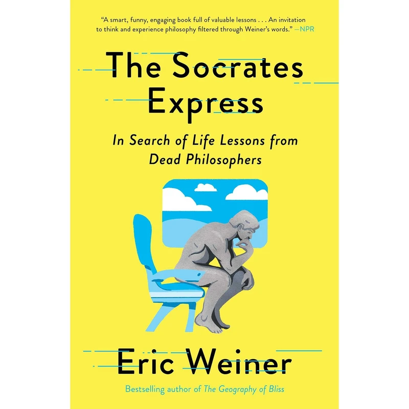 کتاب The Socrates Express اثر Eric Weiner انتشارات Simon و amp; Schuster, Inc