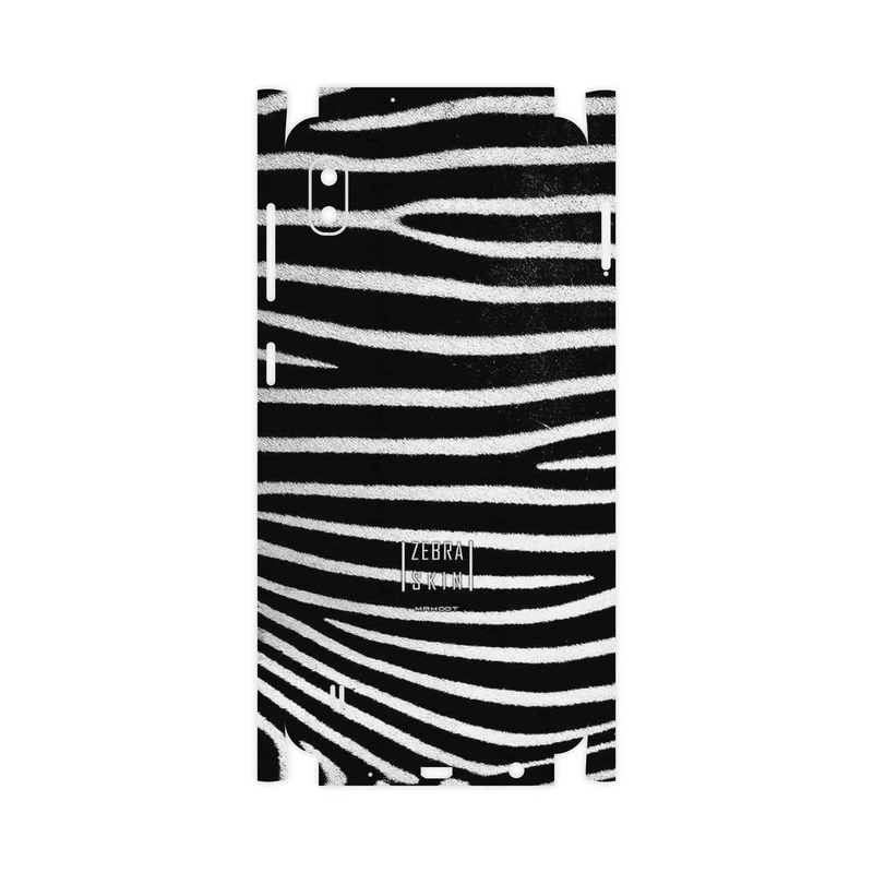 برچسب پوششی ماهوت مدل Zebra Skin-FullSkin مناسب برای گوشی موبایل سامسونگ Galaxy A10