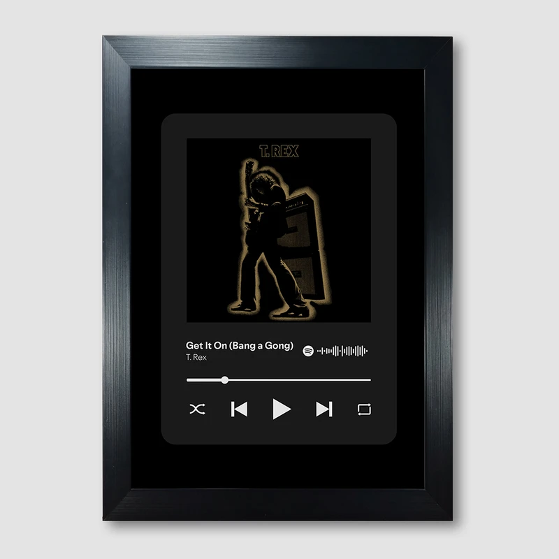 تابلوی مدل تابلوی موزیکال طرح Get It On (Bang a Gong) by T. Rex