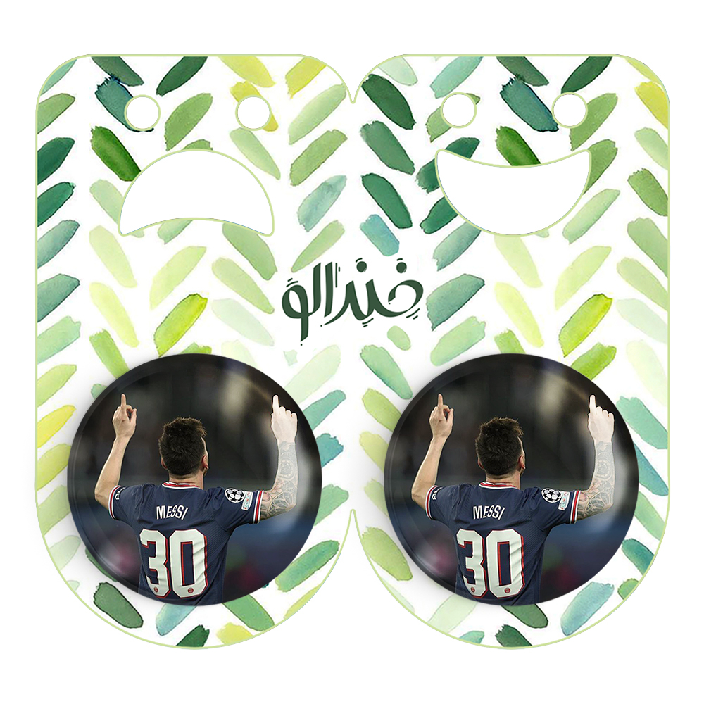 پیکسل خندالو مدل لیونل مسی کد 13974 به همراه مگنت