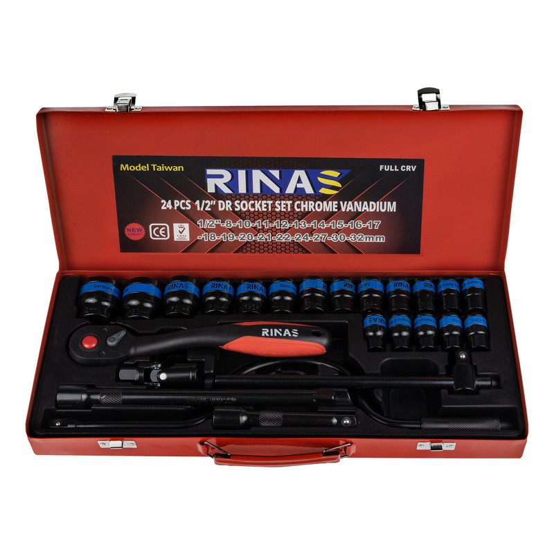 آچار بکس ریناس مدل سما تولز مجموعه 25 عددی