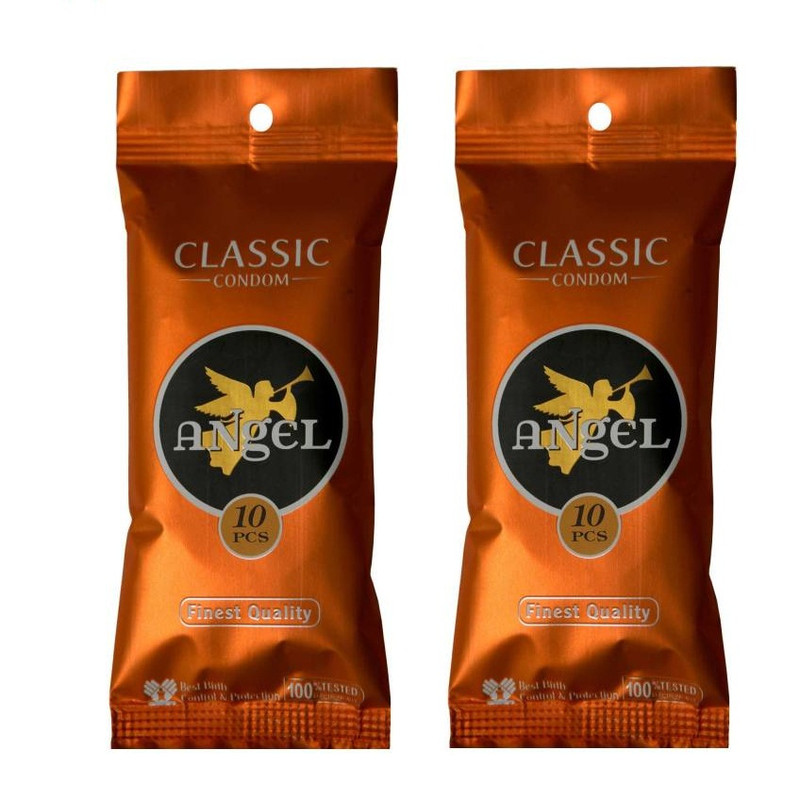 کاندوم انجل مدل Classic مجموعه 2 عددی کاندوم انجل مدل Classic مجموعه 2 عددی
