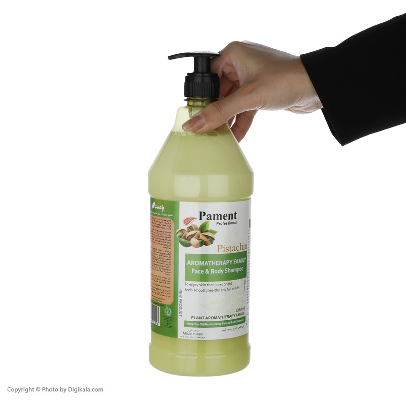 شامپو بدن و صورت پامنت مدل Pistachio حجم 1380 میلی لیتر