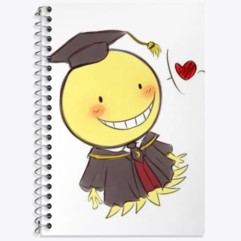 دفتر لغت 50 برگ خندالو طرح کورو سنسی انیمه کلاس آدمکشی کد 32054