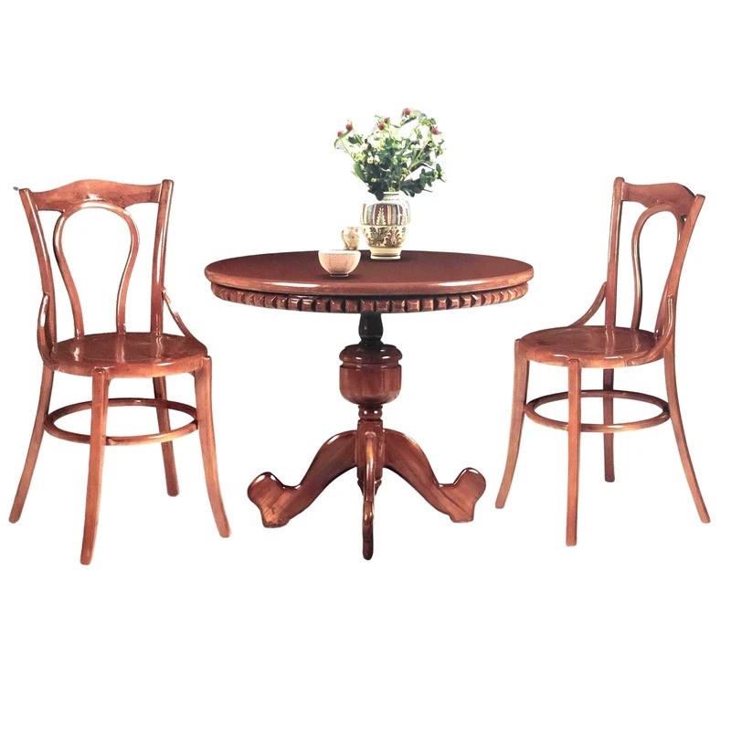 میز و صندلی ناهارخوری 4 نفره مدل قلبی