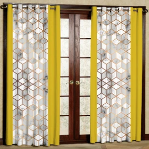 پرده مدل مکعبی مخمل پانچی کد 1011 سایز 200x140 سانتی متر