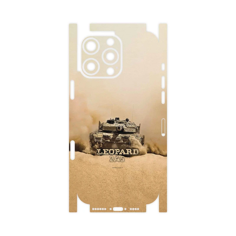 برچسب پوششی ماهوت مدل Leopard_2A5_tank-FullSkin مناسب برای گوشی موبایل اپل iPhone 16 Pro Max