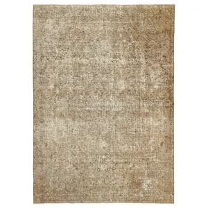 فرش دستبافت رنگ شده پنج متری طرح وینتیج کد 535673