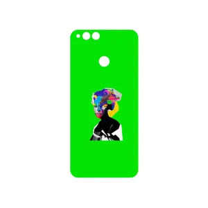 MAHOOT Collage of Women Portrait 3 Cover Sticker for Honor 7X