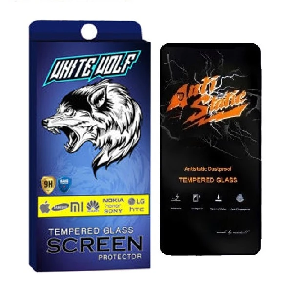 محافظ صفحه نمایش وایت ولف مدل Anti-Static مناسب برای گوشی موبایل اپل iPhone 15 pro max